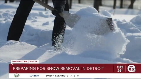 Volunteers step up to shovel snow for senior, those with disabilities in the city of Detroit