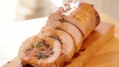 Sicilian Stuffed Pork Loin