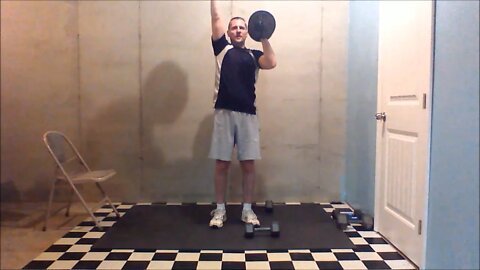 Fitmart Chest Shoulder & Tris Workout (free P90X style)