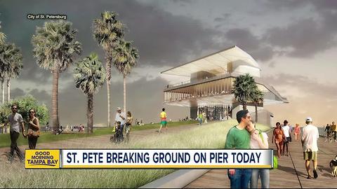 Crews to break ground on the St. Pete Pier Wednesday
