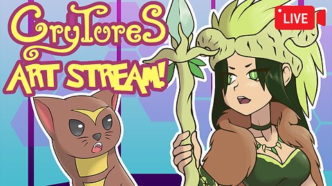 Art Stream | Character Designs and Sketches | Pokemon-Inspired TTRPG