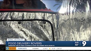 Ordering the future: The University of Arizona deploys food delivering rovers