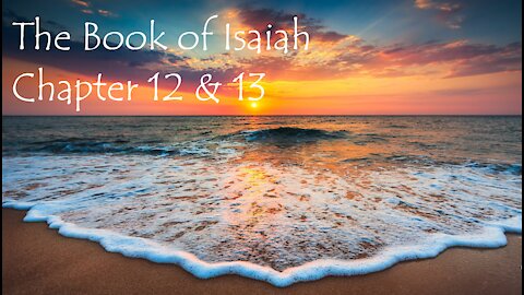 Video#11 Eschatology 101-A Journey Through the Major & Minor Prophets of YHVH- Isaiah-Ch.12&13