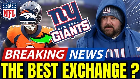 🚨 DO YOU THINK THIS EXCHANGE WOULD BE BETTER THAN THE CHOICE? NEW YORK GIANTS NEWS TODAY! NFL NEWS