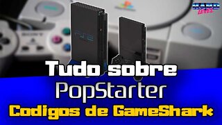 Tudo sobre o Popstarter - Como usar códigos de GameShark nos jogos de PS1 no PS2! Sistema de cheats