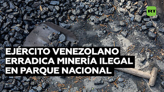 60 estructuras de minería ilegal destruidas en Venezuela