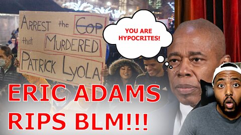 Eric Adams RIPS BLM Protestors For Being Silent On Black Crime In NYC As Police Protests RETURN!