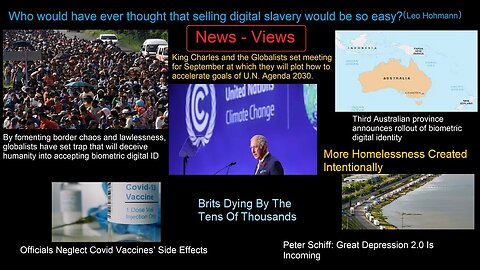 Biometric Digital Slavery; Officials Neglect Covid Jabs’ Side Effects & Other News