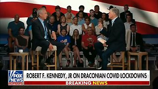 Hannity Shilling for Big Pharma... Constantly Cuts Into RFK Jr's Discussion On Covid Death Shot