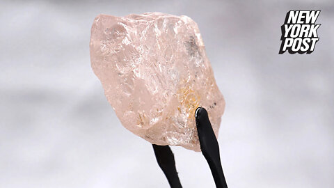 Largest pink diamond found in 300 years discovered in Angola