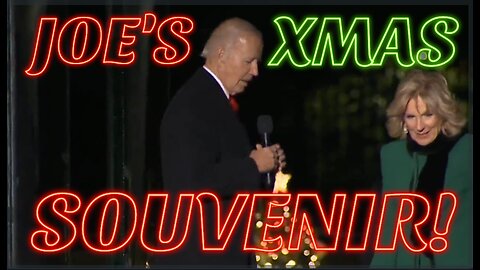 'Lotto' Joe Biden Walks Off Stage, Takes The Mic Home With Him!