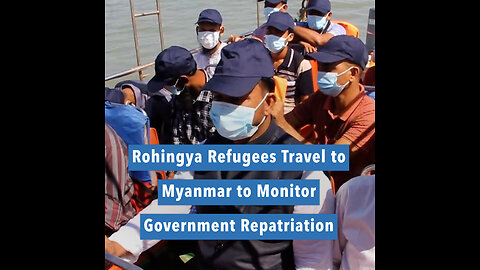 A 27-member delegation, including 20 Rohingya, left for Myanmar’s