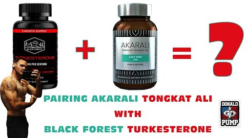 HOW TO TAKE TONGKAT ALI & TURKESTERONE TOGETHER | BLACK FOREST TURKESTERONE & AKARALI TONGKAT ALI