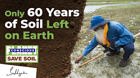 Only 60 Years of Soil Left on Earth | Sadhguru #shorts #sadhguru #savesoil