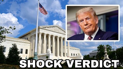 The Supreme Court Makes Known Their Decision Which Greatly Affect Trump's Fate As He Enters SHOCK_10