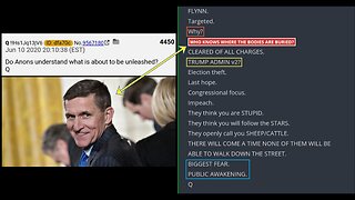 "Who knows where the bodies are buried (metaphorically)?" => General Flynn <=> Qproof/Decode
