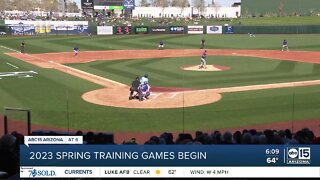 2023 spring training games begin