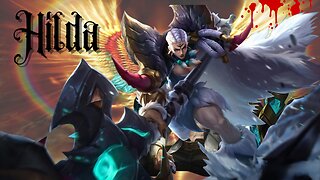 Hilda secures lord with a maniac! #mobilelegends #hilda