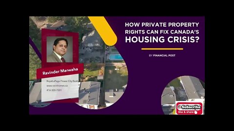 How Private Property Rights Can Fix Canada's Housing Crisis? || Canada Housing News ||