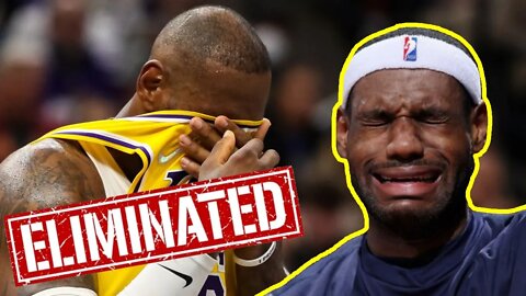 Lakers ELIMINATED From Playoff Contention After LeBron James Quits On Team AGAIN | It's A Disaster