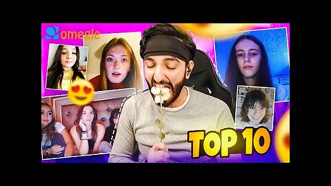 TOP 10 MOST BEAUTIFUL GIRLS ON OMEGLE 🥰