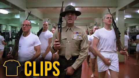 USMC Drill Instructor 'How Realistic Is Full Metal Jacket?' | With Chris Thrall Royal Marines | CLIP