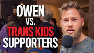 INFOWARS Owen Shroyer: Trans Kids Protesters Greeted By InfoWars Reporters Upon Arriving At Texas Capitol - 5/5/23