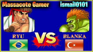 Street Fighter II': Champion Edition (Massacote Gamer Vs. ismail0101) [Brazil Vs. Turkey]
