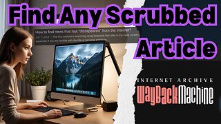 Find Any Scrubbed Article Online!