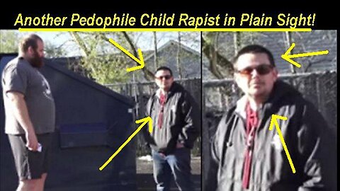 Registered Pedophile Child Rapist Panics And Tries To Run When We Call The Cops!