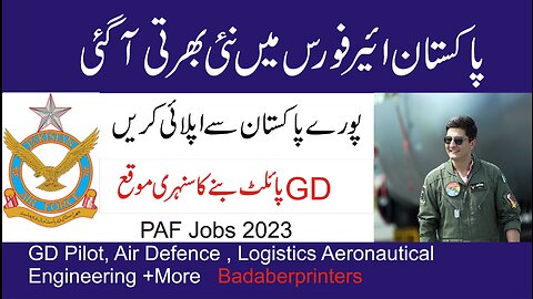 Air force jobs new 2023 pilot aero trad gd 2023 apply online
