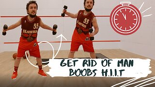 HOW TO GET RID OF MAN BOOBS IN 2 WEEKS WITH THIS HIIT WORKOUT