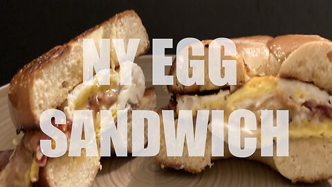 How to Make a NY Style Bacon Egg and Cheese Sandwich