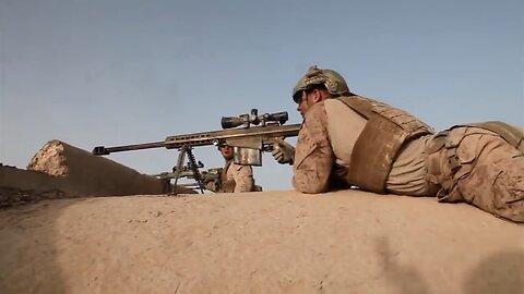 Sniper's Kill Taliban During Operation Helmand Viper in Afghanistan