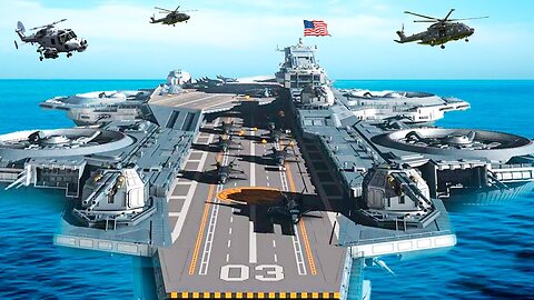 Inside The World's Largest Aircraft Carrier - Most Advanced US Aircraft Carrier Technology