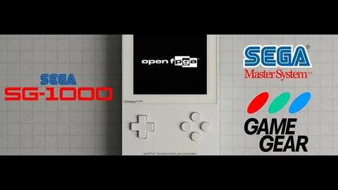 openFPGA Sega Master System, Game Gear, Sega SG-1000 Cores