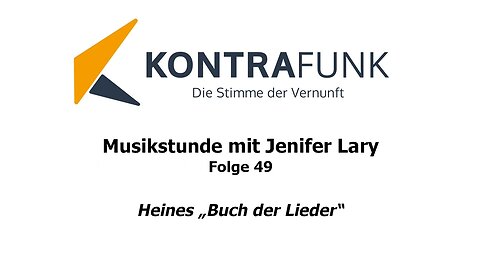 Musikstunde - Folge 49 mit Jenifer Lary: Heines „Buch der Lieder“