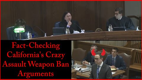 Fact Checking California's LIES About 'Assault Weapons'