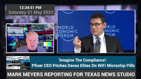 END TIMES - 'Imagine The Compliance': Pfizer CEO Pitches Davos Elites On WiFi Microchip Pills