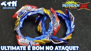 Teste de ataque para o ULTIMATE - Beyblade Burst ベイブレードバースト