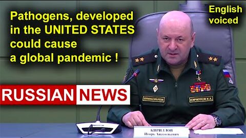 🇺🇸☣️ 🇺🇦 Pathogens developed in the United States could cause a global pandemic! Ukraine, Russia