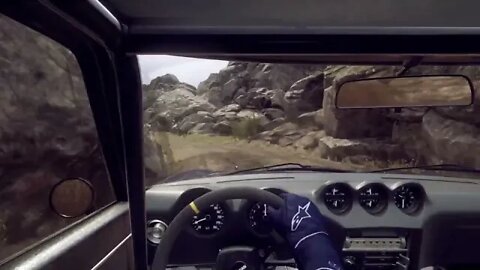 DiRT Rally 2 - 240Z Grinds Through Valle de los puentes