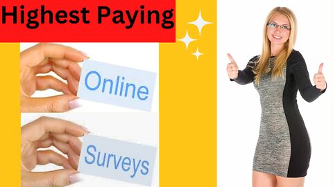 Highest Paying Online Surveys