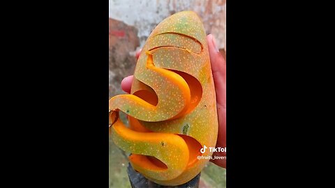 Nice mango cutting