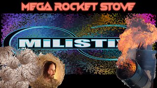 Mega Rocket Stove build