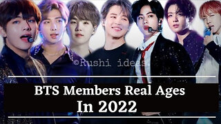 BTS Real Ages in 2022