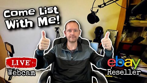 Come List With Me | Photographing & Listing Toys On eBay | LIVE Webcam