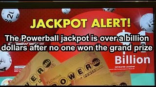 The Powerball jackpot is over a billion dollars after no one won the grand prize