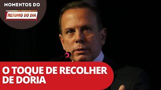 O toque de recolher de Doria | Momentos do Resumo do Dia