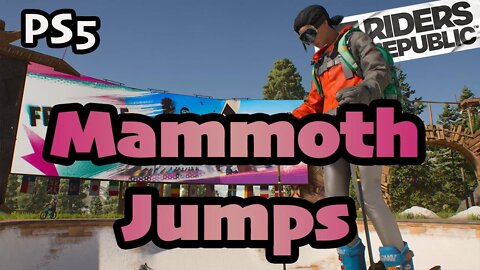 Mammoth Can Jump Ski Snowboard RIDERS REPUBLIC #shorts